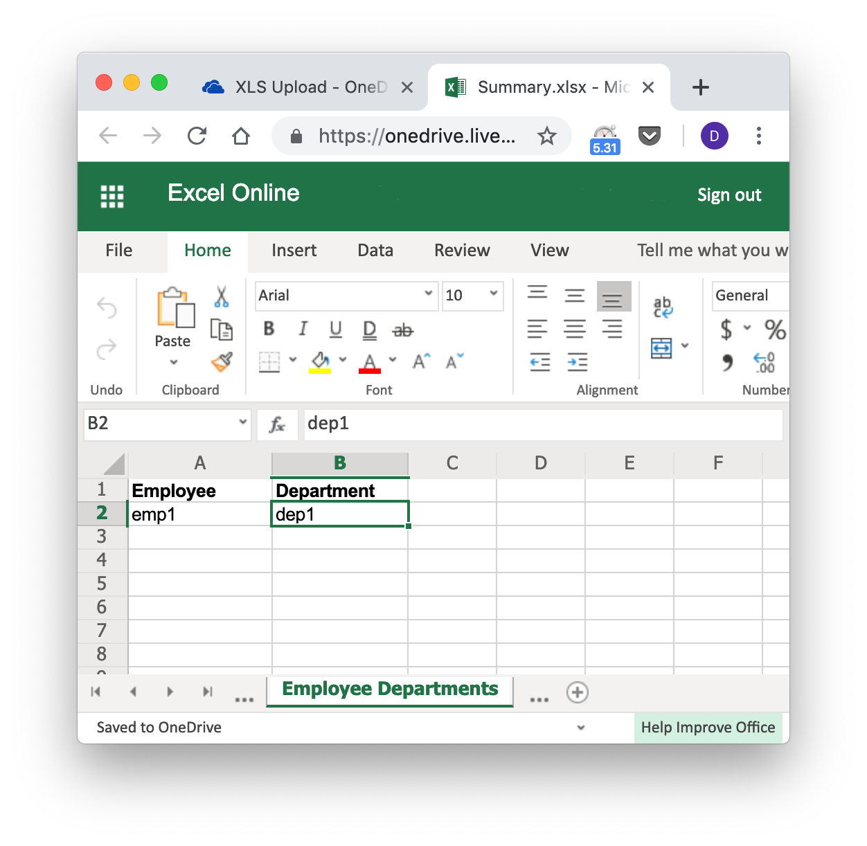 view an excel file online