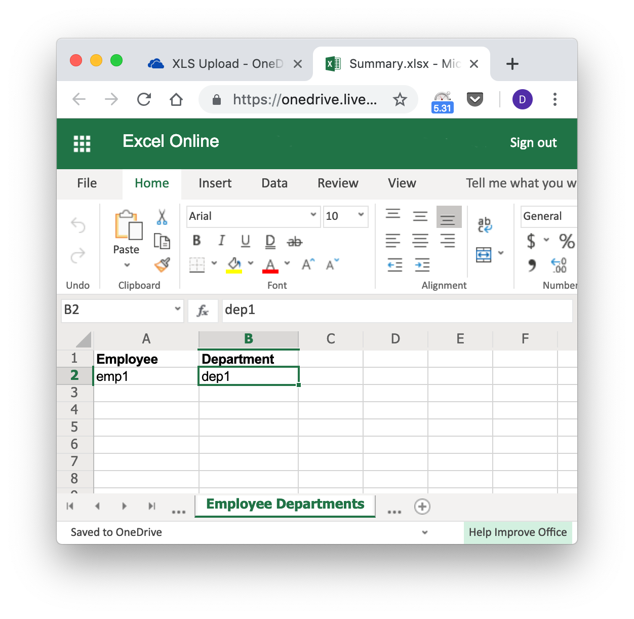 ms excel mac os